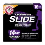ARM & HAMMER Slide Platinum Clumping Cat Litter — 18 lb