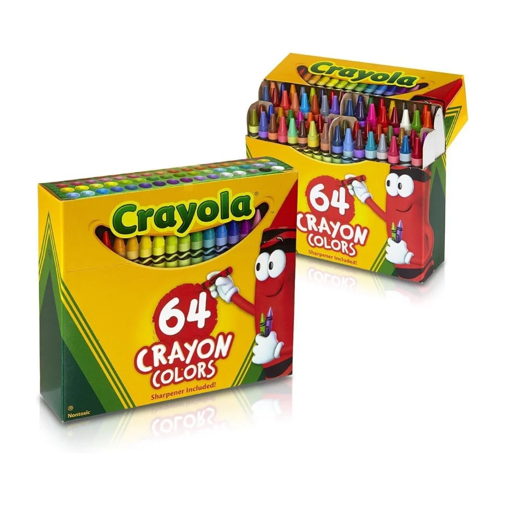 Crayola Crayons with Built-in Sharpener