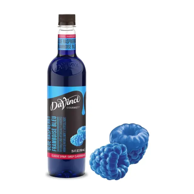 DaVinci Gourmet Classic Blue Raspberry Syrup