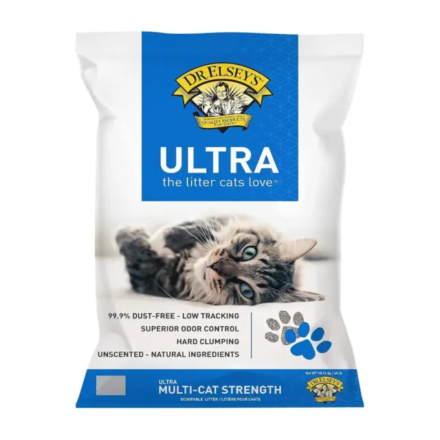 Dr. Elsey's Ultra Unscented Clumping Cat Litter