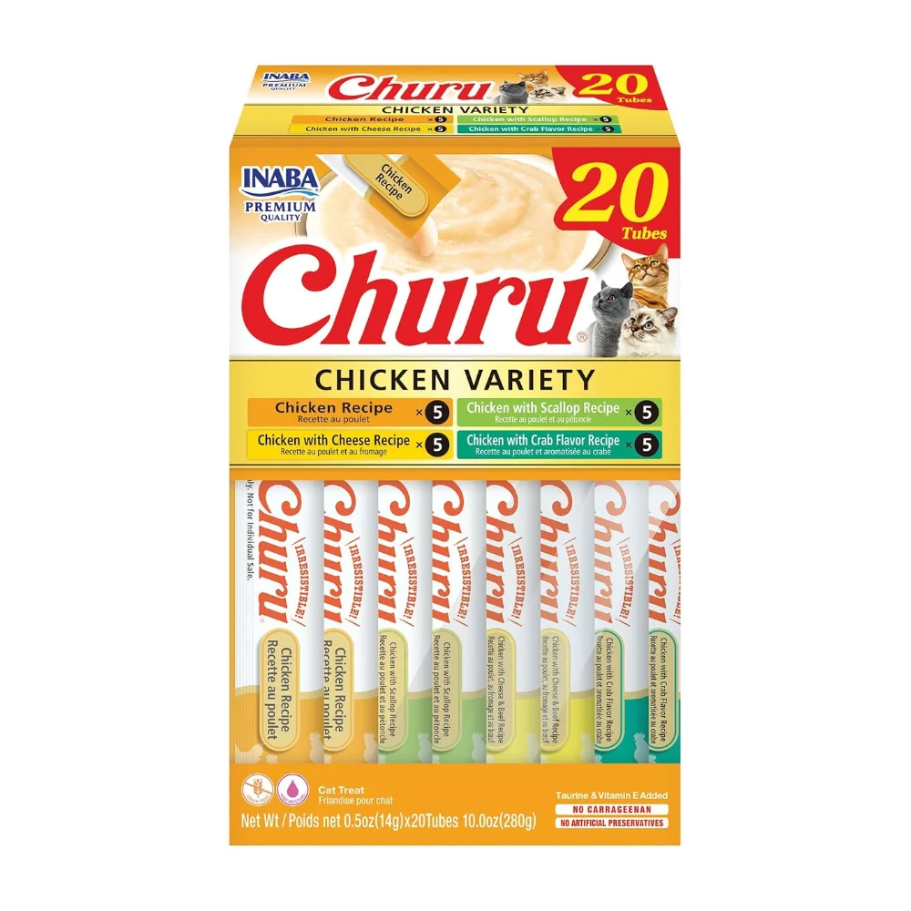 INABA Churu Lickable Cat Treats