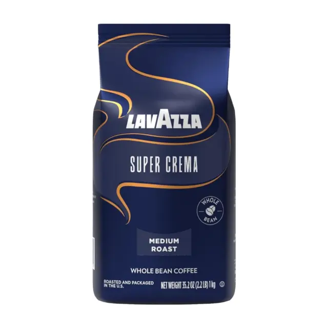 Lavazza Super Crema Whole Bean Coffee