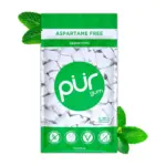 PUR Spearmint Xylitol Gum — 55 pieces