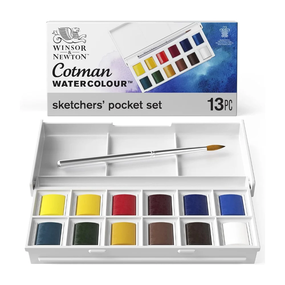 Winsor & Newton Cotman Watercolor Sketchers’ Pocket Box